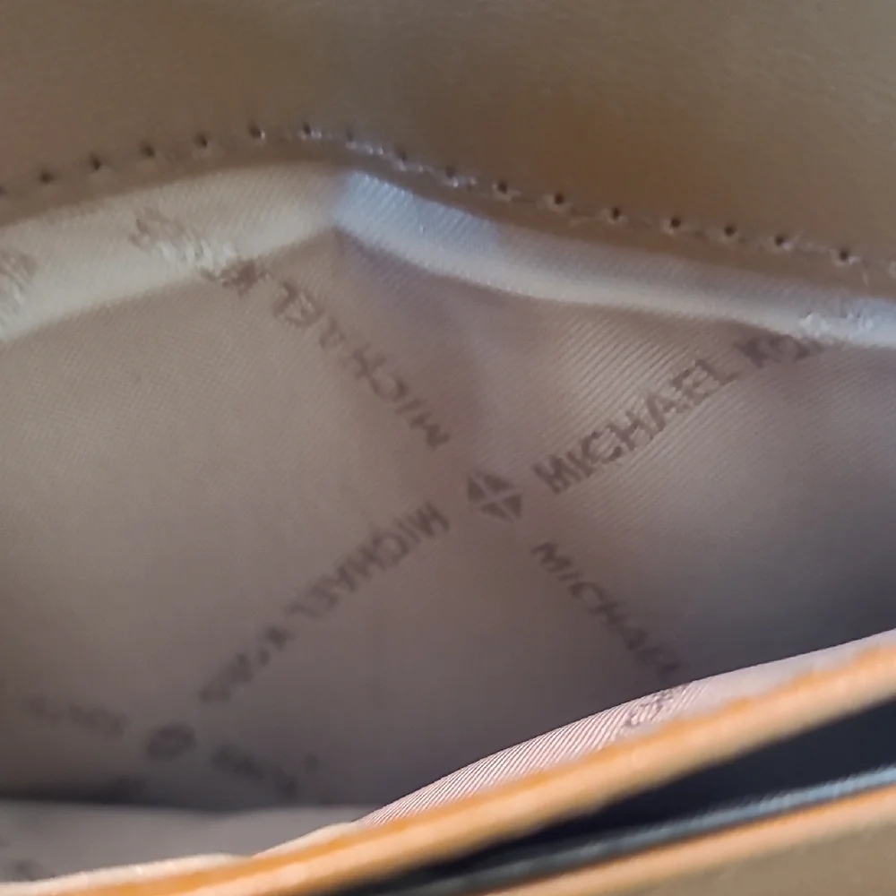 Michael Kors Brown Long Wallet with Signature Monogram